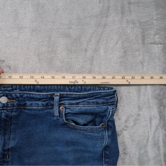 Old Navy Jeans Women 20 Blue
Wide Leg Mid Rise Baggy
Whiskering Flare Retro XXL - Picture 9 of 14